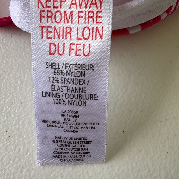 Hayley Girls Swimsuit Size 2 UPF 50‎ Pink Orange Blue Beach Pool CruiseVacation - Picture 9 of 10